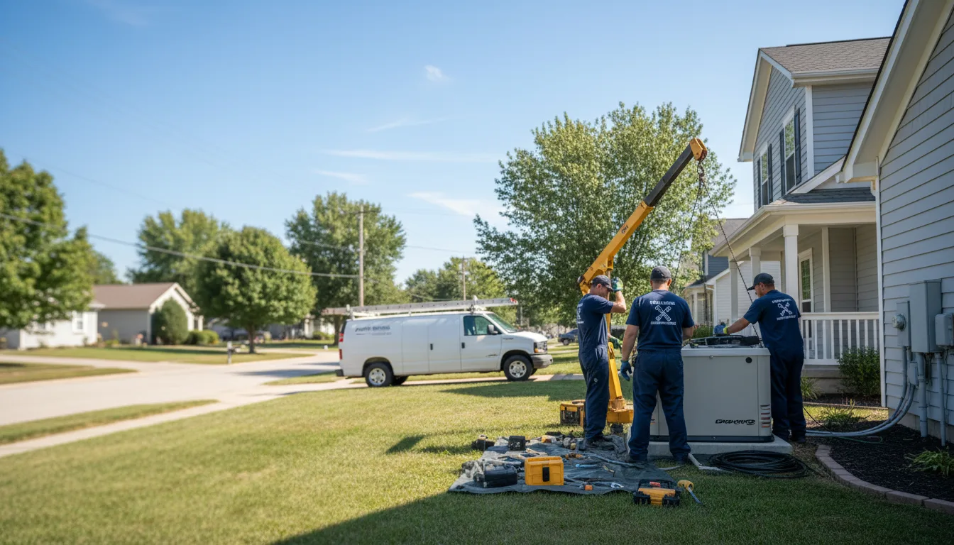 Generator Installation in Sturgis, MS near me